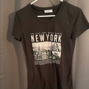 Urban Vibes Black Graphic Tee